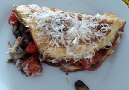Gevulde omelet Gevulde omelet