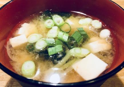Tofu no miso-shiru Tofu no miso-shiru